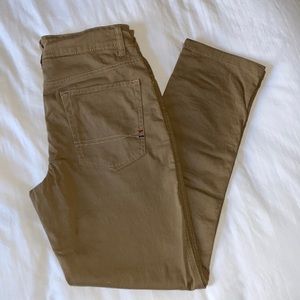 Tommy Hilfiger Trent Pants, Tan Chino - Big Boys - size 14